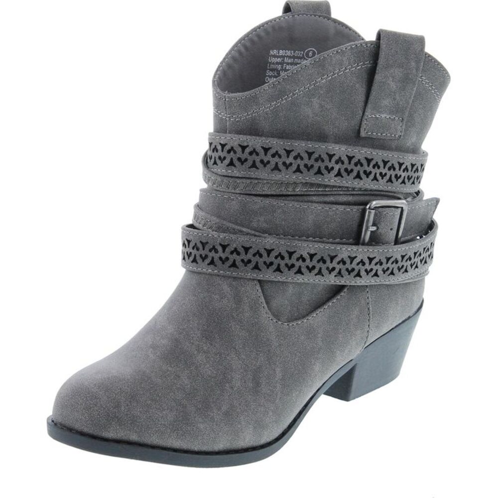 Not Rated Sunami Grey Womens boots 6 NEW